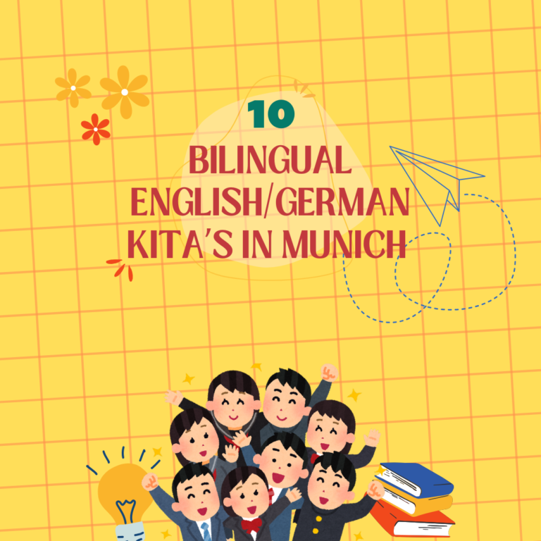 10 english/german kita's in Munich