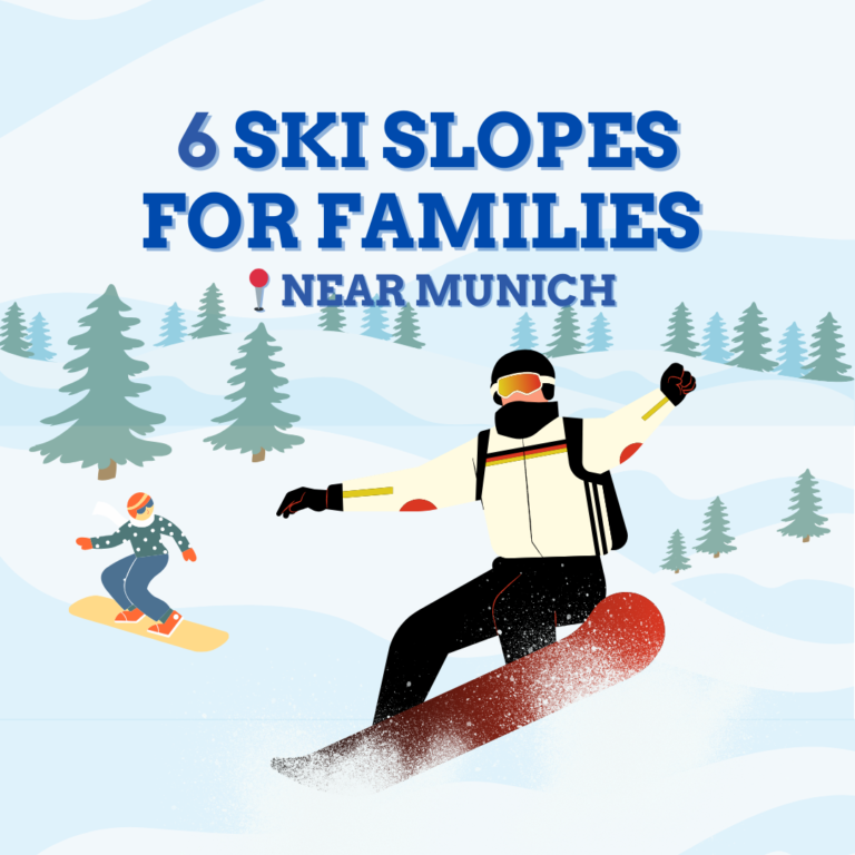 Ski slopes for Families near Munich