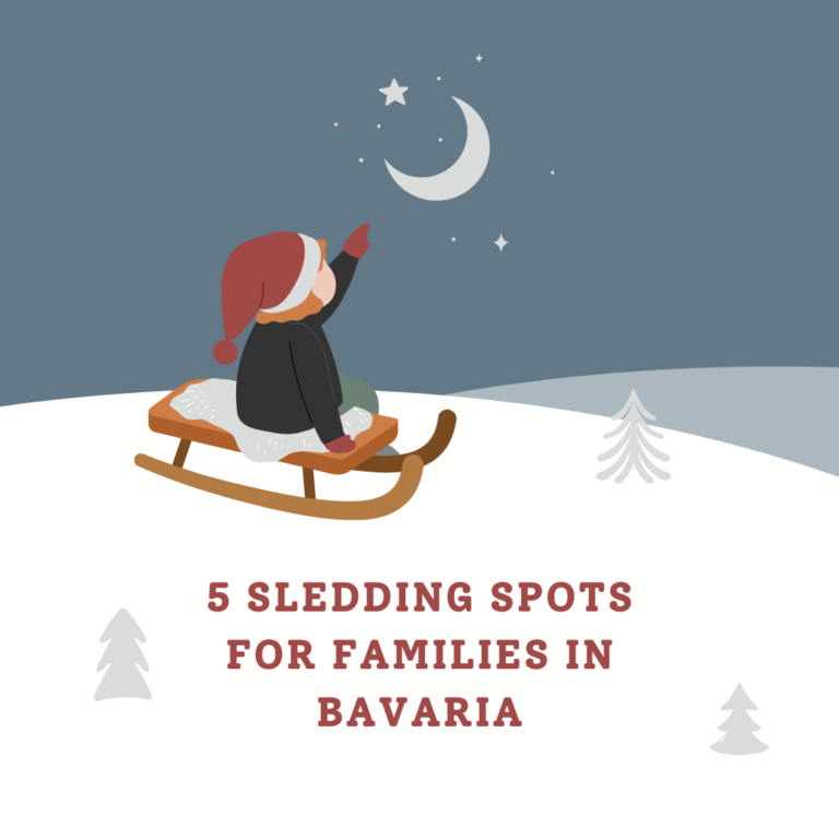 5 sledding spots for families near Munich