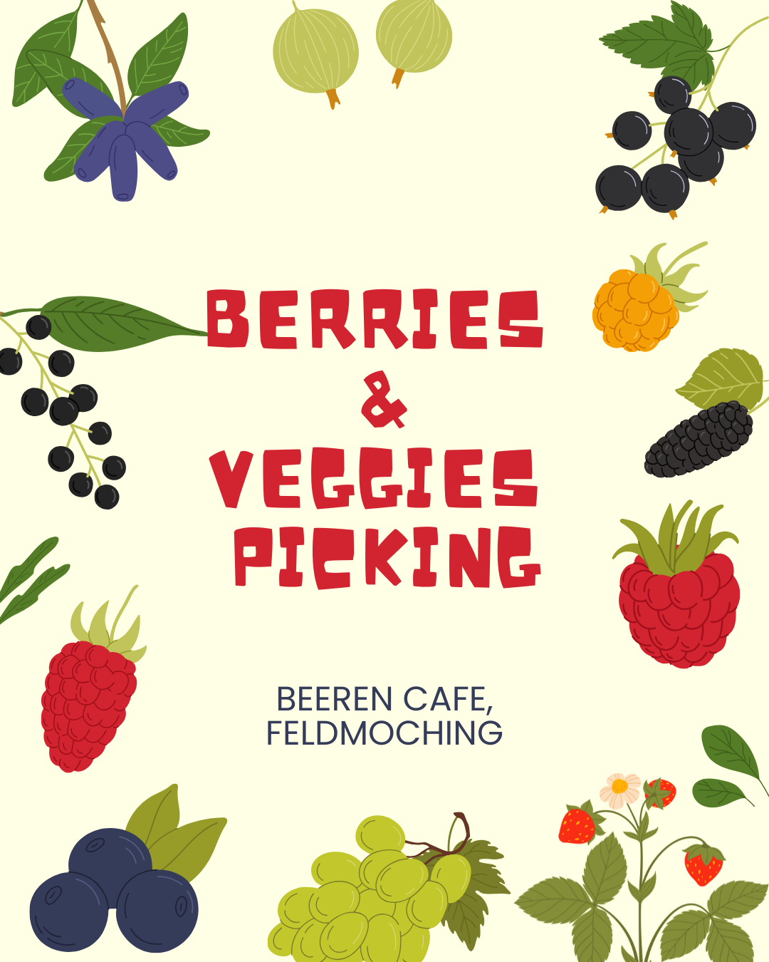 Berries and Vegetable Picking in Munich