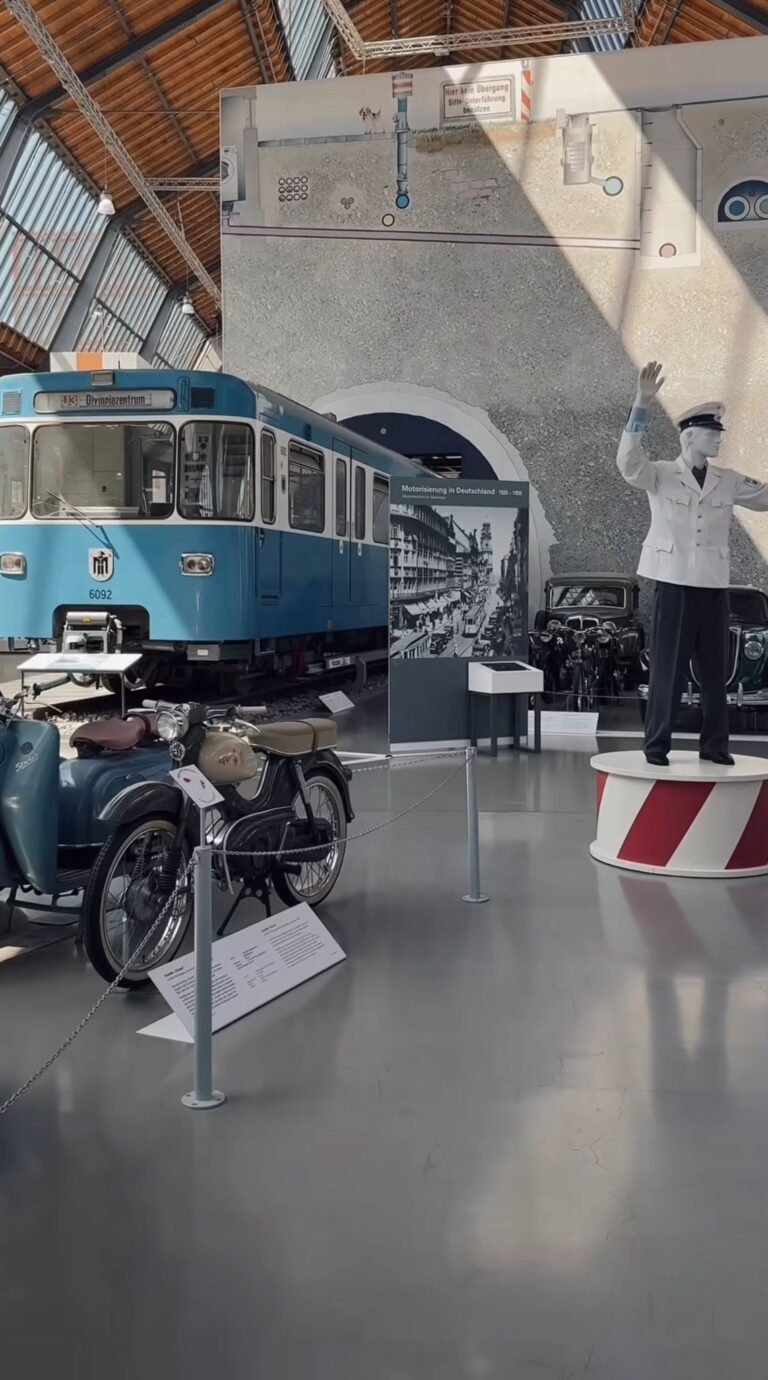 Exploring the Deutsches Museum Verkehrszentrum 🚂